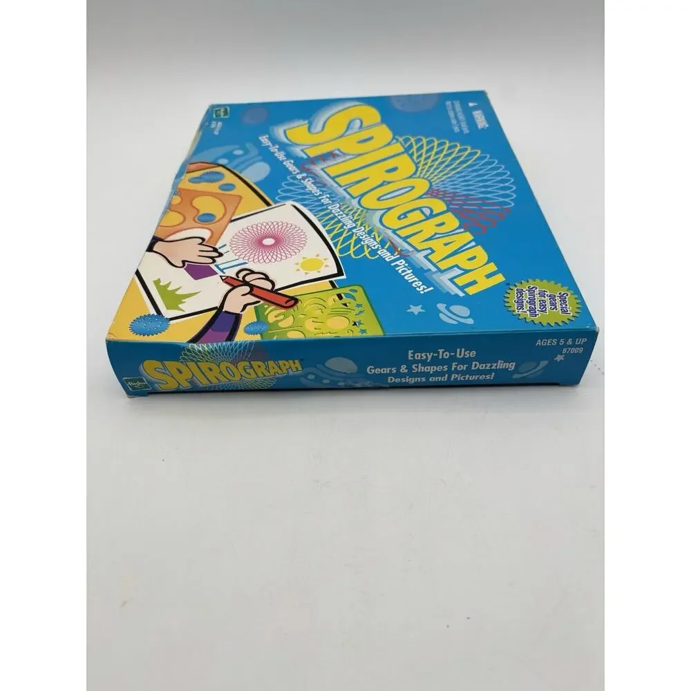 Spirograph Drawing Set by Hasbro Classic Gear Art Kit (Model #67009) New In Box